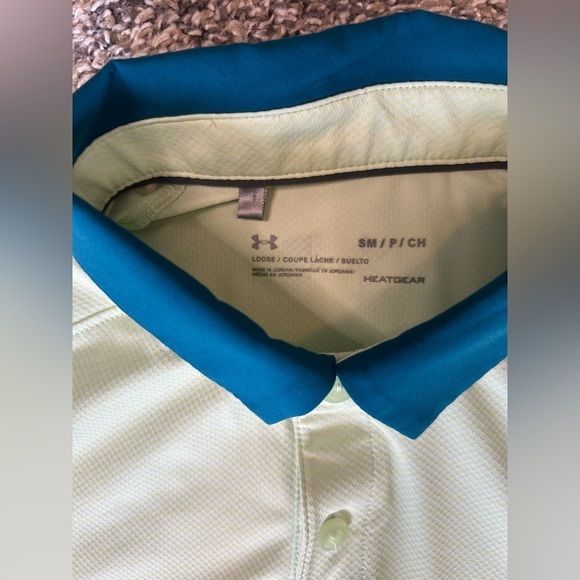 5/$25 Under Armour men’s heatgear collared shirt size small - Picture 4 of 6